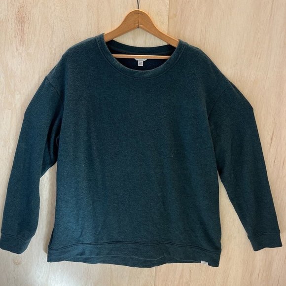 Orvis Mens XL Cashmere Blend Green sweater Shirt Top Super Soft - Picture 1 of 7